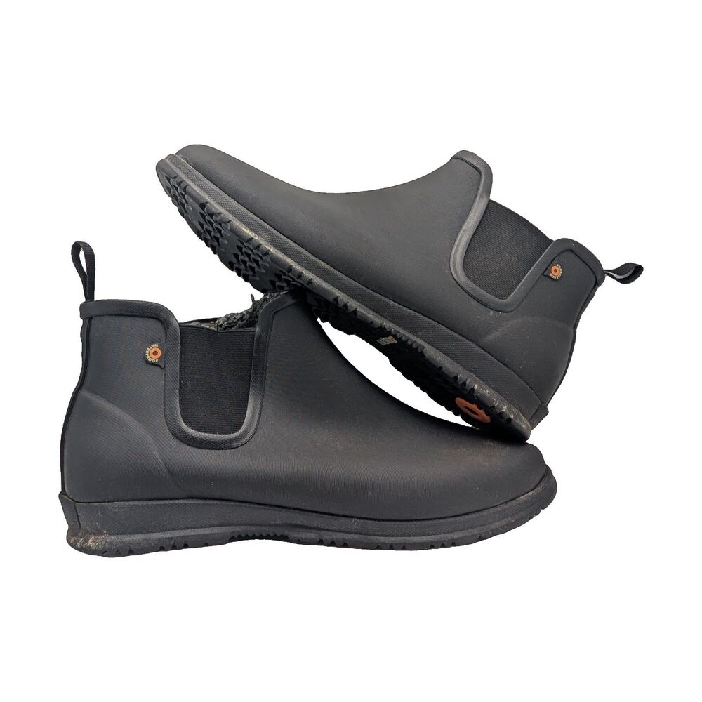Bogs Sweetpea Rain Boots Black Size Womens 10 - Picture 3 of 7